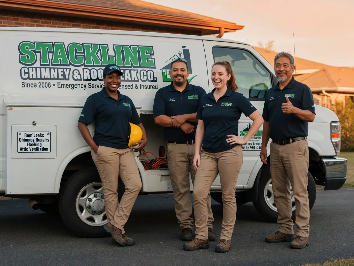 Chimney flashing repair company in Mims, FL